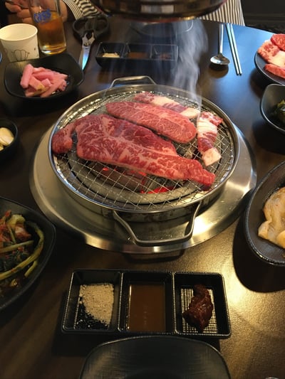 평창 한우 구이
