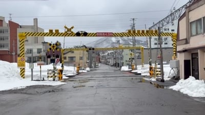 미나미오타루 기찻길