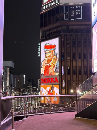 테라스에서 찍은 니카상 아경