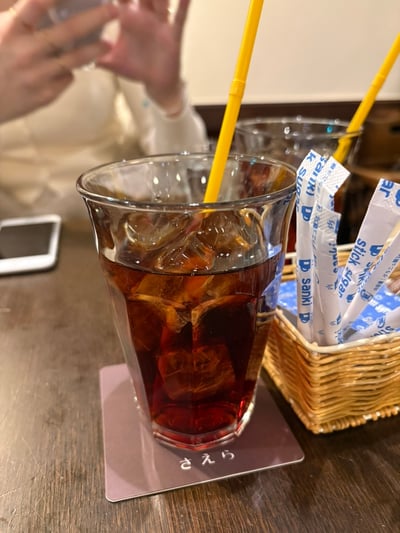 사에라 카페 아이스티